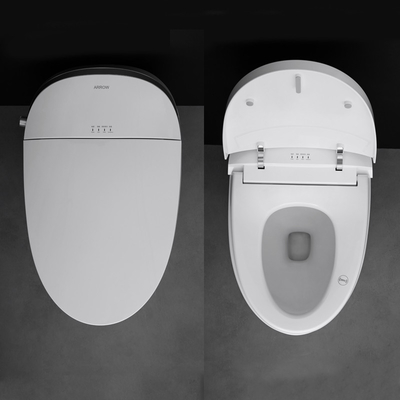 Electric One Piece Tankless Modern Smart Toilet Auto Sensor Flushing Intelligent Commode