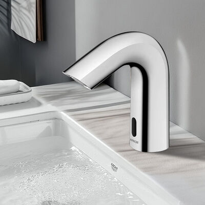 ARROW Smart Sensor Basin Faucet with Brass Material Chrome Finish Single Hole Mount Modern Design