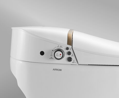 Arrow Modern Smart Toilet with Siphon Jet Flushing One Piece Structure and Self-cleaning Smooth Glazed Ceramic