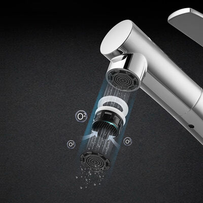 ARROW Modern Single Hole Zinc Alloy Ceramic Valve Core Basin Mixer Faucet with 5-Year Warranty and Neopert Aerator
