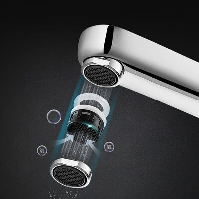 Modern Single Hole Basin Mixer Faucet with Ceramic Cartridge and 5 Year Warranty