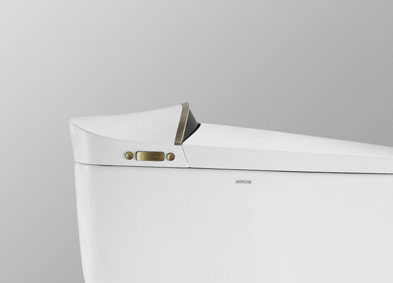 ARROW Modern Smart Toilet with One Piece Design Siphonic Flushing and Self-cleaning Glaze
