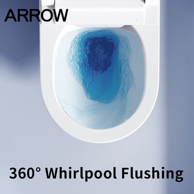 ARROW Luxury Smart Toilet with Concealed Tank Wall-mounted One Piece Design and Remote Control for Hotel Use
