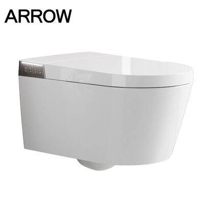 ARROW Luxury Smart Toilet with Concealed Tank Wall-mounted One Piece Design and Remote Control for Hotel Use