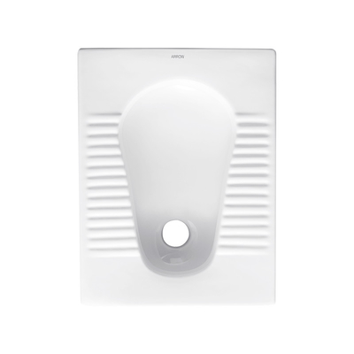 Squatting Pan Toilet WC Bathroom Ceramic Toilet Squat Sanitary Ware Without Trapway