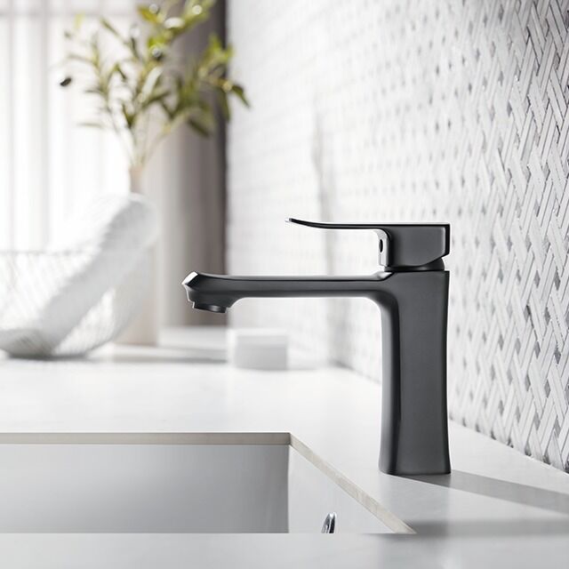 ARROW Modern Design Chrome Bathroom Vanity Faucet with Ceramic Cartridge Single Hole Deck Mounted Basin Mixer Faucet