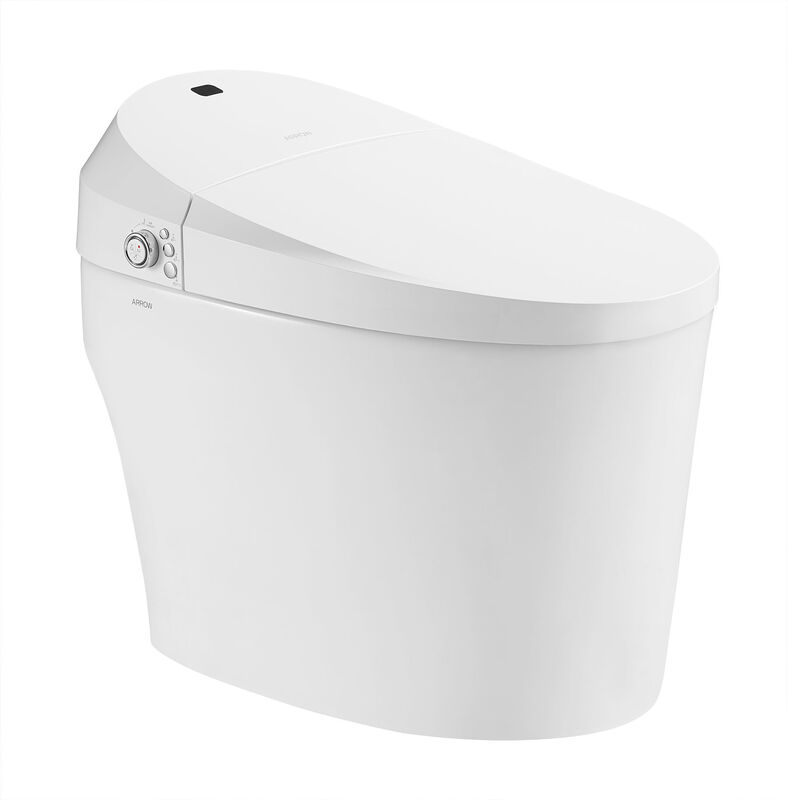 Arrow Brand Modern Smart Toilet with Concealed Tank Automatic Operation and Soft Close for Bathroom WC